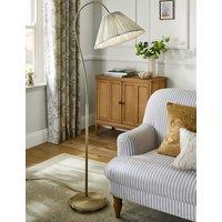 Laura Ashley Willowbrook Metal Floor Lamp Antique Brass