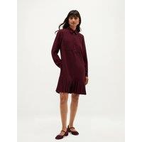 HOBBS Ophelia Check Dress Purple