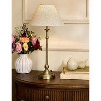 Laura Ashley Ludchurch Metal Table Lamp Antique Brass
