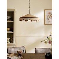 Laura Ashley Buckenham Pendant Light Dark Brown