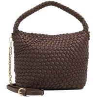 Dune London Woven Slouch Bag Brown