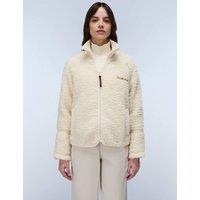 Napapijri Funnel Neck Fleece Jacket Light Cream