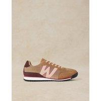 White Stuff Suede and Cord Trainers Natural Mix