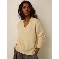 Monsoon V-Neck Jumper Yellow