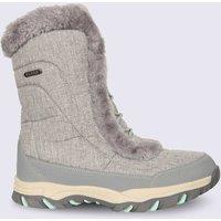 Mountain Warehouse Ohio Faux Fur Lining Snow Boots Mint