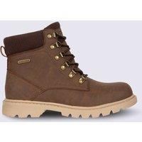 Mountain Warehouse Vienna Waterproof Casual Boots Dark Brown