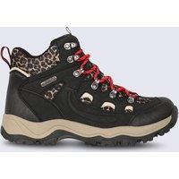 Mountain Warehouse Adventurer Printed Waterproof Boots Black