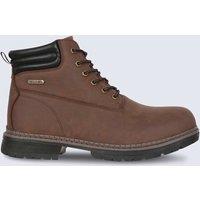 Mountain Warehouse Gorge Waterproof Walking Boots Dark Brown