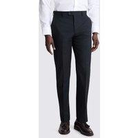MOSS Tailored Fit Puppytooth Stretch Suit Trousers Navy Mix