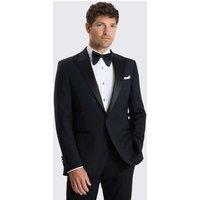MOSS Tailored Fit Performance Tuxedo Jacket Black