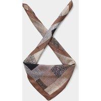 M&S Satin Animal Print Scarf Multi