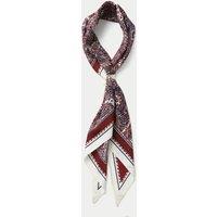 M&S Satin Toggle Paisley Scarf Multi