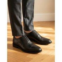 Jones Bootmaker Wide Fit Leather Oxford Brogues Black