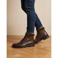 Jones Bootmaker Leather Casual Boots Brown