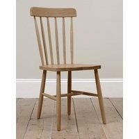 Cotswold Company Set of 2 Elkstone Spindleback Dining Chairs Natural
