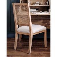 Cotswold Company Set of 2 Elkstone Rattan Back Dining Chairs Natural