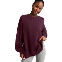 Beyond Yoga Luxefleece Oversized Crewneck Sweatshirt Burgundy