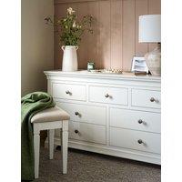 Cotswold Company Chantilly 7 Drawer Wide Chest White