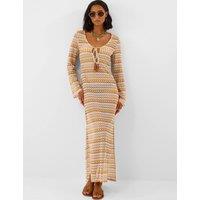 ACCESSORIZE Woven Maxi Beach Dress Multi