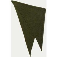 M&S Knitted Triangle Neckerchief Green