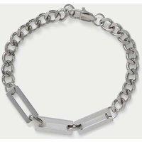 M&S Paperclip Chain Bracelet Silver