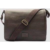 Rodd & Gunn Leather Messenger Bag Brown