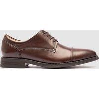 Rodd & Gunn Riverton Leather Derby Shoes Dark Brown