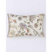 MM Linen Linen Mix Malfi Floral Cushion Multi