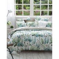 MM Linen Pure Cotton Floral Reversible Bedding Set Multi