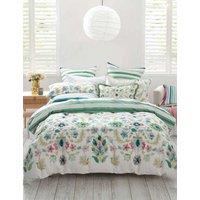 MM Linen Pure Cotton Floral Reversible Bedding Set Multi