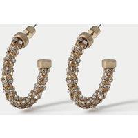 M&S Metal Embellished Earrings Multi