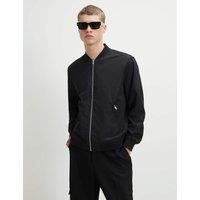 River Island Lightweight Bomber Jacket Black