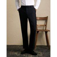 River Island Slim Fit Check Suit Trousers Blue Mix