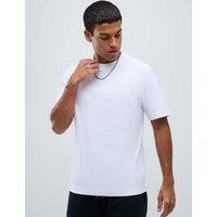 River Island Pure Cotton Crew Neck T-Shirt White