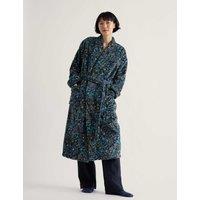 Seasalt Cornwall Floral Dressing Gown Teal Mix