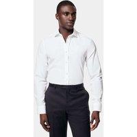 Hawes & Curtis Slim Fit Pure Cotton Poplin Shirt White