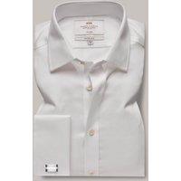 Hawes & Curtis Slim Fit Non-Iron Pure Cotton Piqu Shirt White