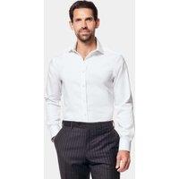 Hawes & Curtis Slim Fit Non Iron Pure Cotton Twill Shirt White