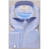 Hawes & Curtis Regular Fit Non Iron Twill Shirt Blue