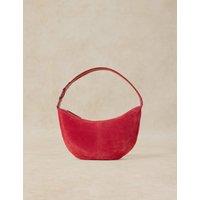 White Stuff Leather Mini Shoulder Bag Red