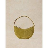 White Stuff Leather Mini Shoulder Bag Yellow