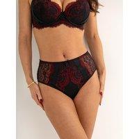 Pour Moi Hollywood High Waisted Full Briefs Black Mix