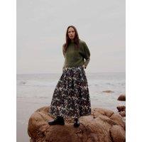 Seasalt Cornwall Textured Jumper with Wool & Mohair Khaki