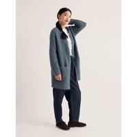 Seasalt Cornwall Textured Longline Cardigan with Wool & Mohair Grey