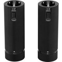 Peugeot Zirlion Electric Salt & Pepper Mills Black