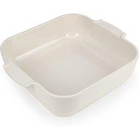 Peugeot Ceramic Square Oven Dish 28cm Ivory
