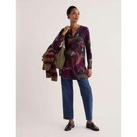Seasalt Cornwall Cotton Rich Printed Tunic Blue Mix