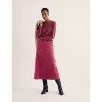 Seasalt Cornwall Pure Cotton Striped Crew Neck Top Pink Mix