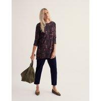 Seasalt Cornwall Pure Cotton Printed Tunic Pink Mix