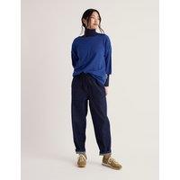 Seasalt Cornwall Pure Cotton Striped Relaxed T-Shirt Blue Mix